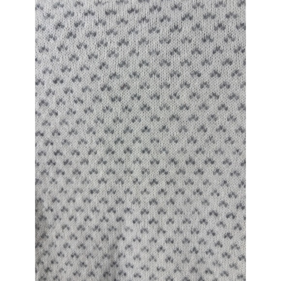 Fjallraven Sweater Women's XS Cream Gray Fair Isle Elbow Patches Gorpcore Cozy - Picture 6 of 9